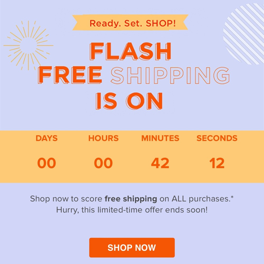 Come shop & get free shipping!!!